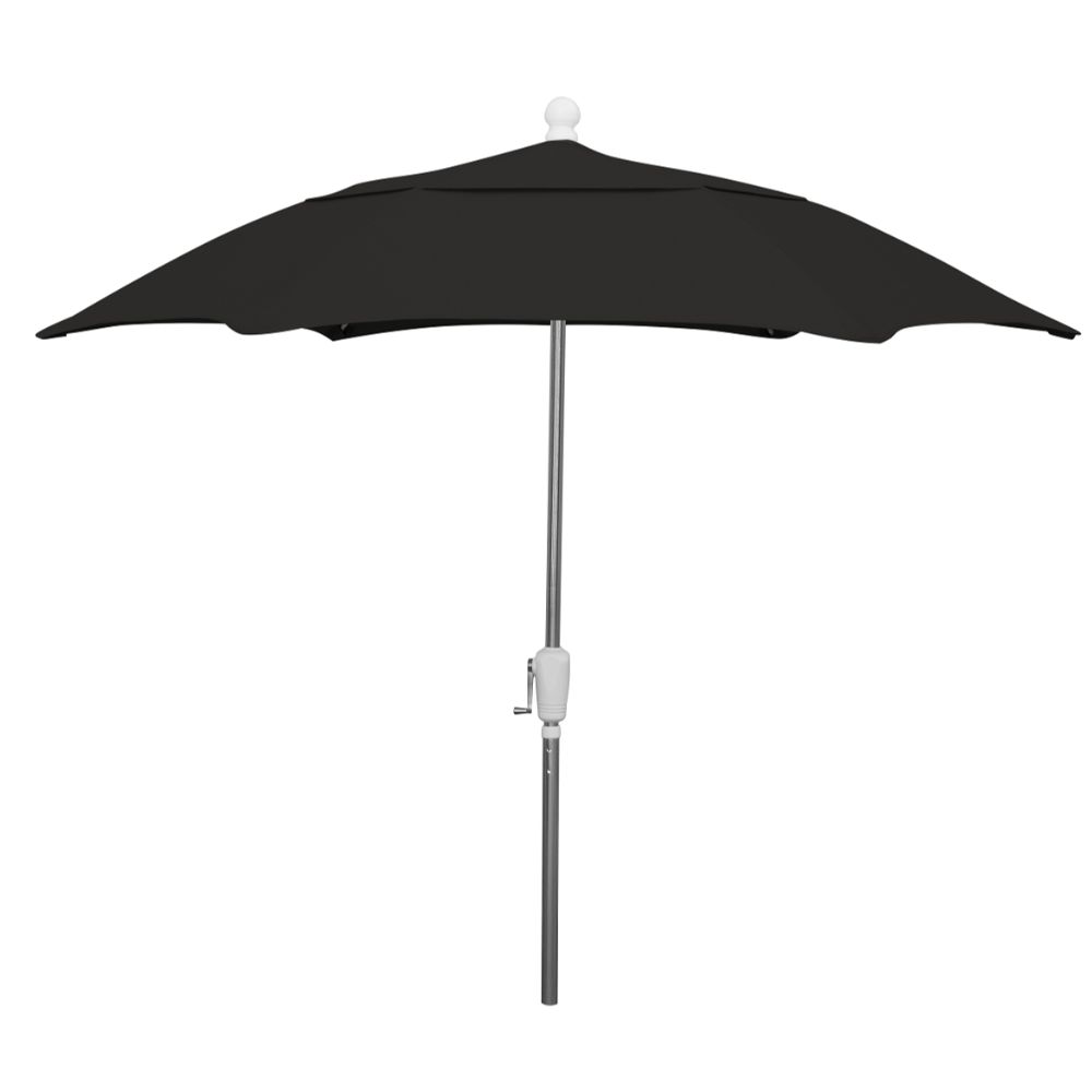 Fiberbuilt Umbrellas & Cushions 7HCRA-Black 7.5